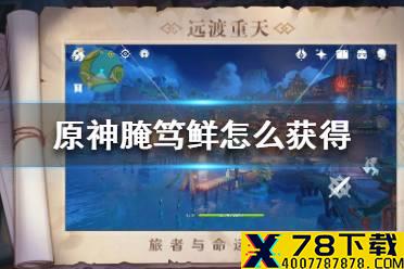 《原神手游》腌笃鲜怎么获得 腌笃鲜获取方法