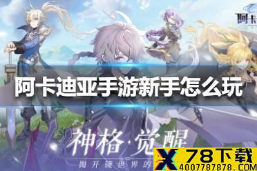 《阿卡迪亚手游》新手怎么玩 新手攻略