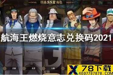《航海王燃烧意志》兑换码2021 兑换码大全没过期2021年1月