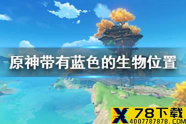 《原神手游》带有蓝色的生物在哪 带有蓝色的生物位置分享