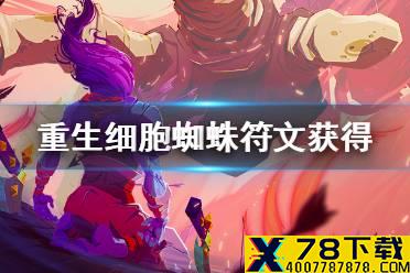 《重生细胞》蜘蛛符文怎么获得 蜘蛛符文获得攻略