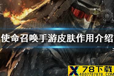 《使命召唤手游》枪的皮肤有什么用 皮肤作用介绍