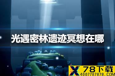 《光遇》密林遗迹冥想在哪 密林遗迹冥想位置介绍