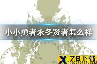 《小小勇者》永冬贤者怎么样 永冬贤者佣兵介绍