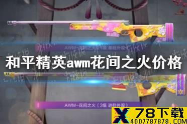 《和平精英》awm花间之火多少钱 awm花间之火价格介绍