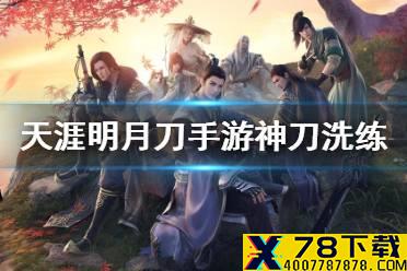 《天涯明月刀手游》神刀洗练 神刀洗练属性推荐