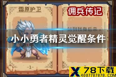 《小小勇者》精灵觉醒条件 精灵觉醒条件介绍