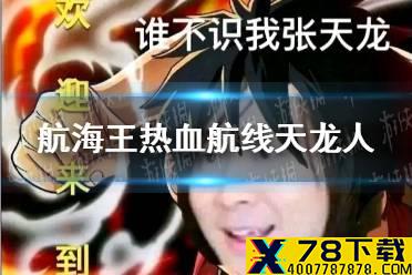 《航海王热血航线》天龙人什么梗 天龙人张大仙事件介绍