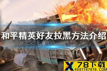 《和平精英》好友怎么拉黑 好友拉黑方法介绍