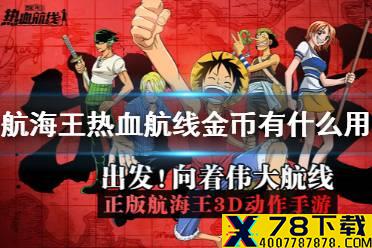 《航海王热血航线》金币有什么用 金币使用途径