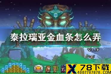 《泰拉瑞亚》金血条怎么弄 金血条获得方法