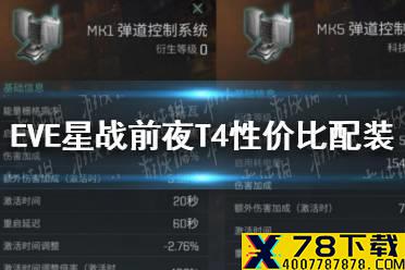 《EVE星战前夜》T4性价比怎么配装 T4性价比配装推荐