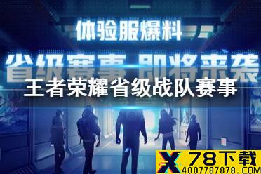 《王者荣耀》省级战队赛事怎么参加 体验服全民电竞省级赛事介绍
