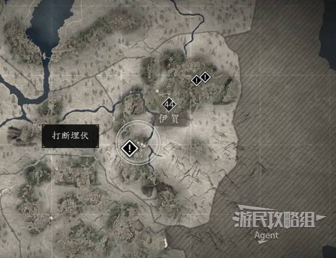 《刺客信条：影》如何有效地打断埋伏支线任务？