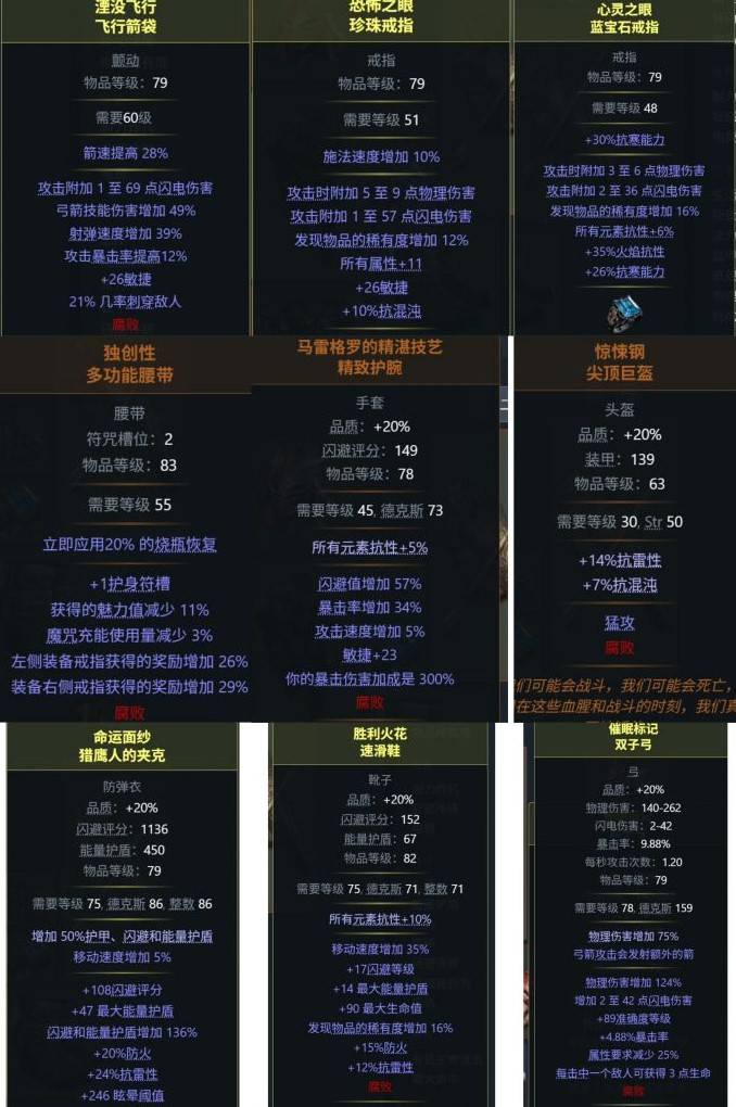 《流放之路2》暴击锐眼高效刷图构建分享