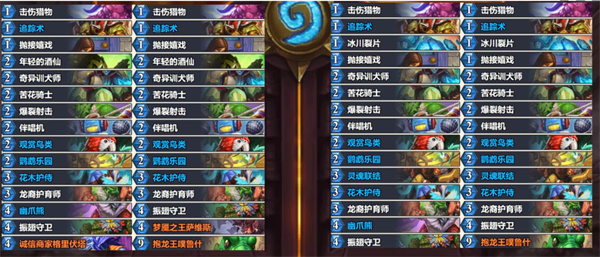 标准灌注猎卡组