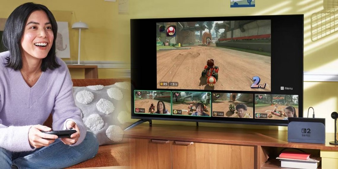 使用任天堂Switch 2的GameChat功能需短信验证才能开启