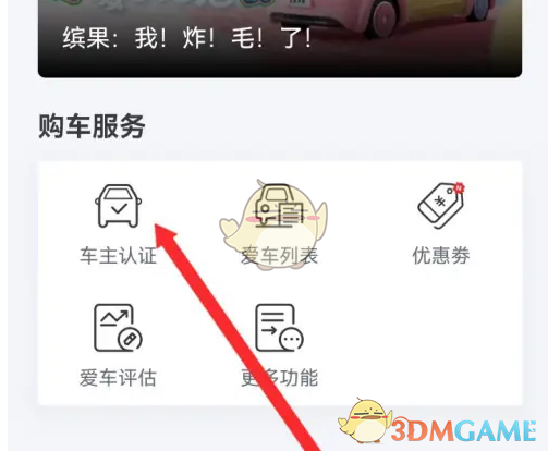 车主认证选项