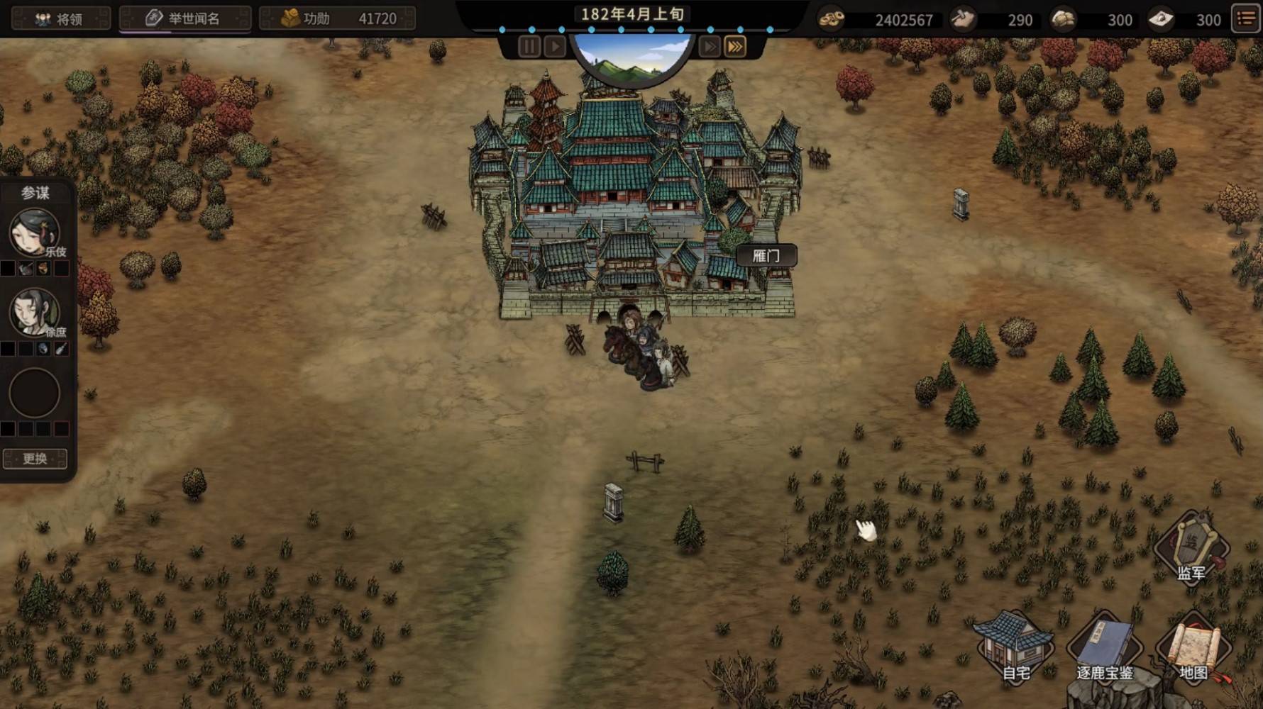 《猛将三国》天人开局武将加点指南及全寨子与墓地分布详解