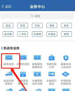机动车业务