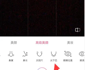 尖下巴选项